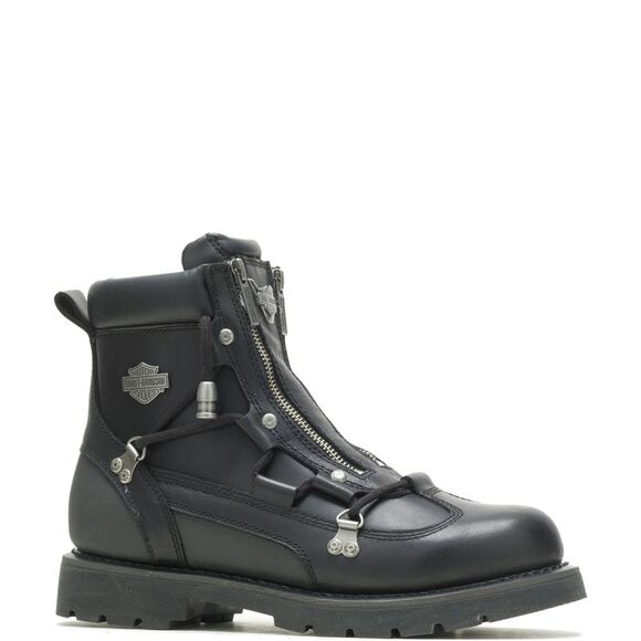 Harley-Davidson Mens Brake Light Flash De Black Boots (NWT) - Picture 2 of 7